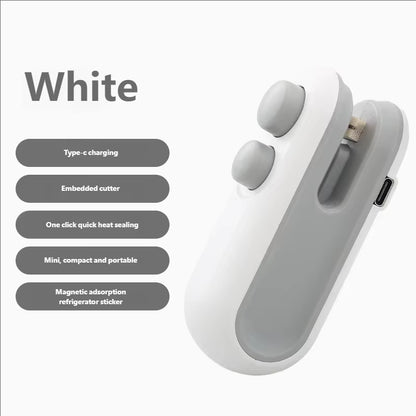 Mini USB Rechargeable Handheld Bag Heat Sealer