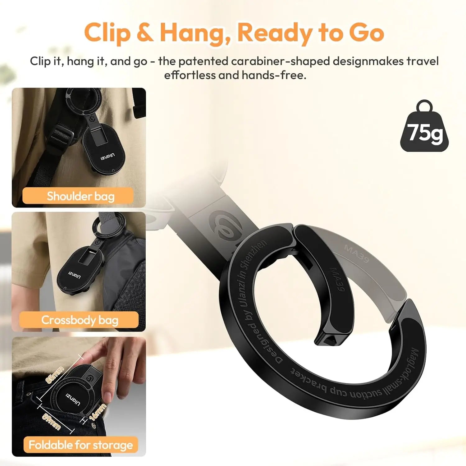 MagLock Suction Cup for Apple & Android