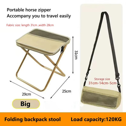 Foldable Backpack Stool