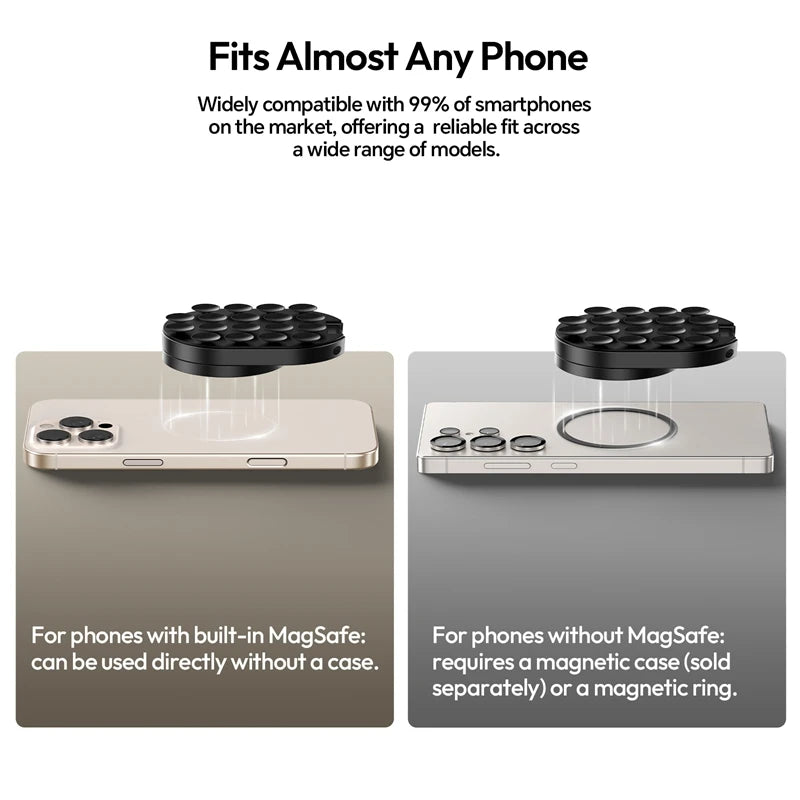 MagLock Suction Cup for Apple & Android